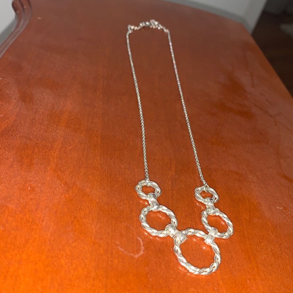 Silver necklace